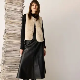 BASEMENT - Chaleco Mujer Ovejera