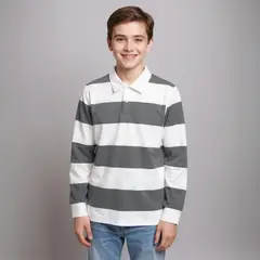FEDERATION - Camiseta polo Niño Manga larga Algodón