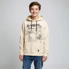 FEDERATION - Saco Con capucha para Niño con Estampado de