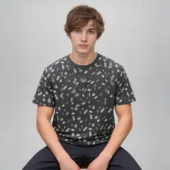 FEDERATION - Camiseta Niño con Estampado Manga corta Algodón