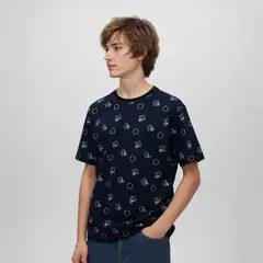 FEDERATION - Camiseta Niño con Estampado Manga corta Algodón