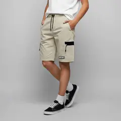 ECKO - Bermuda Niño Cintura elásticada Poliamida