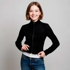 ELV - Saco Niña Con cuello