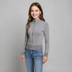ELV - Saco Niña Con cuello