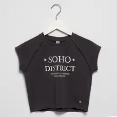 ELV - Camiseta Niña con Estampado Manga corta