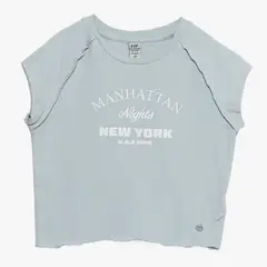 ELV - Camiseta Niña con Estampado Manga corta