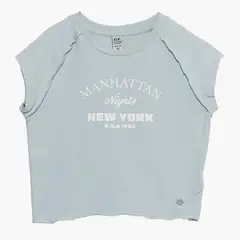 ELV - Camiseta Niña con Estampado Manga corta