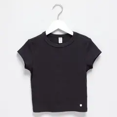 ELV - Camiseta Niña  Manga corta Algodón