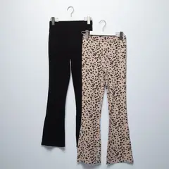 ELV - Leggings Niña Pack de 2 unidades Cintura elásticada Algodón