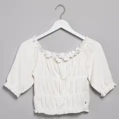 ELV - Blusa Niña Manga corta Algodón