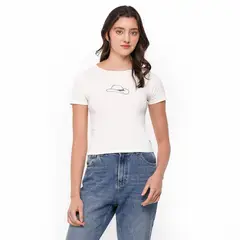 ELV - Camiseta Niña Manga corta Algodón