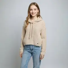 DOO AUSTRALIA - Saco Con capucha Para Niña Tejido