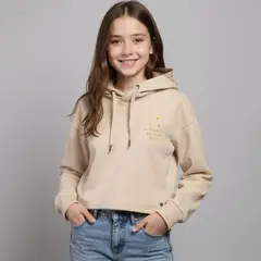 DOO AUSTRALIA - Saco Niña con Estampado Con capucha Algodón