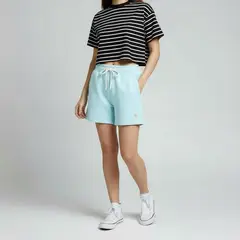 ELV - Short para Niña Cintura elásticada de Algodón
