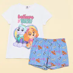 PAW PATROL - Pijama Cintura elásticada para Niña 2 piezas de Algodón