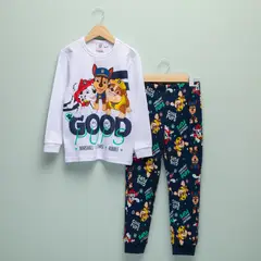 PAW PATROL - Pijama Cintura elásticada para Niño 2 piezas de Algodón