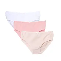 YAMP - Panty para Niña Pack de 3 unidades de Algodón