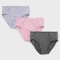 ELV - Panty para Niña Pack de 3 unidades de Algodón