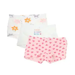 YAMP - Panty para Niña Pack de 3 unidades de Algodón
