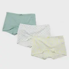 ELV - Boxers para Niña Pack de 3 unidades de Algodón