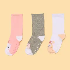 YAMP - Medias para Niña Largas Pack de 3