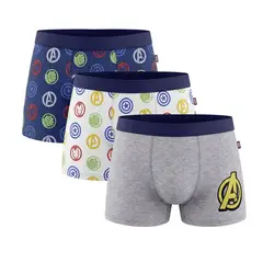 AVENGERS - Boxers Para Niño Pack de 3 unidades de Algodón