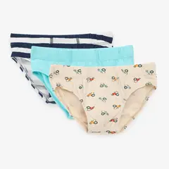 YAMP - Calzoncillos y bóxers para Niño Pack de 3 unidades de Algodón