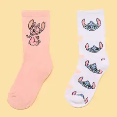 LILO & STITCH - Medias para Niña Largas Pack de 2