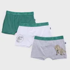 JURASSIC WORLD - Boxers Niño Pack de 3 unidades  Algodón