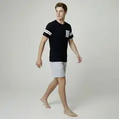 FEDERATION - Pijama Cintura elásticada Para Niño 2 piezas con Estampado Manga corta de Algodón