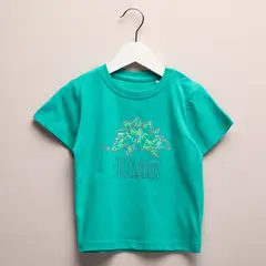 YAMP - Camiseta Bebé niño con Estampado Manga corta Algodón