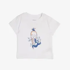 YAMP - Camiseta Bebé niño con Estampado Manga corta Algodón