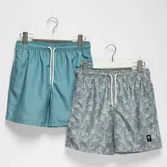 FEDERATION - Pantalonetas de baño Niño Pack de 2 unidades Cintura elásticada