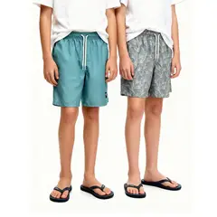 FEDERATION - Pantalonetas de baño Niño Pack de 2 unidades Cintura elásticada