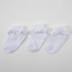 YAMP - Medias Para Niña Corto Pack de 3