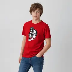 FEDERATION - Camiseta Niño con Estampado Manga corta