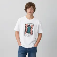 FEDERATION - Camiseta Niño con Estampado Manga corta