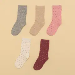 YAMP - Medias para Niña Largas Pack de 5 unidades