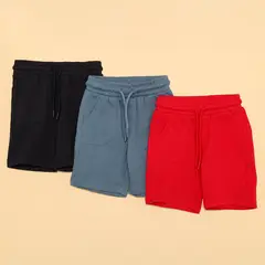YAMP - Bermuda para Niño Pack de 3 unidades de Algodón