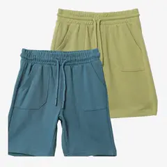 YAMP - Bermuda para Niño Pack de 2 unidades de Algodón