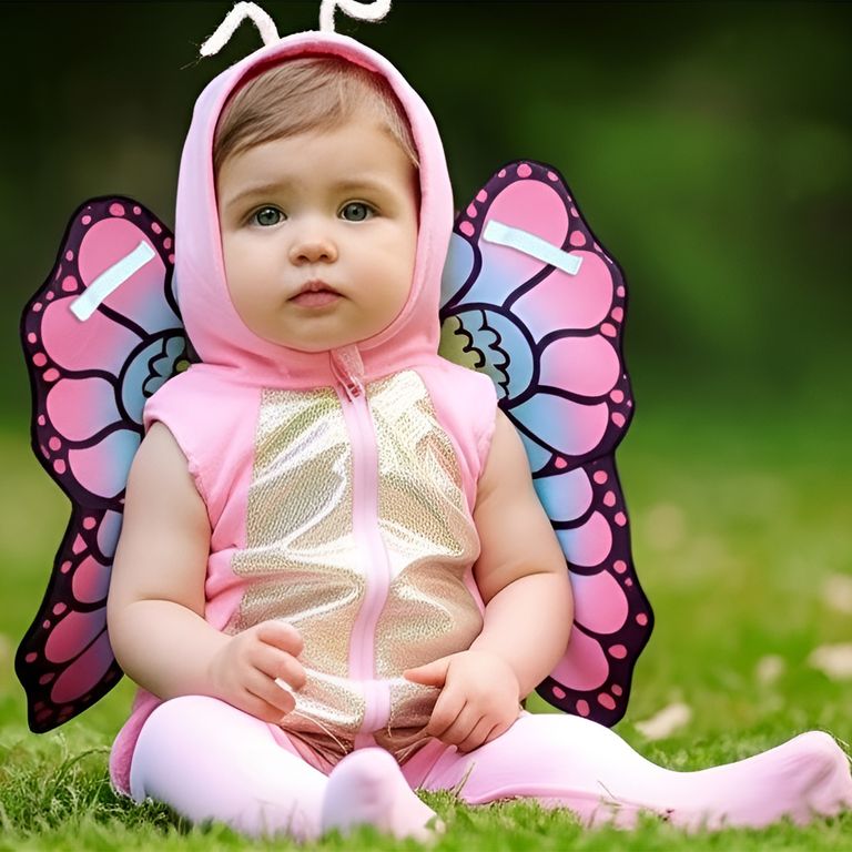 YAMP Disfraz para bebé mariposa animal