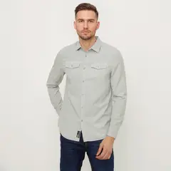 MOSSIMO - Camisa Hombre Manga larga Regular