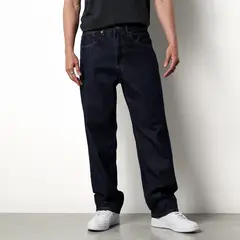 DENIMLAB - Jean 5 Bolsillos Hombre Baggy de Algodón