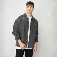 BEARCLIFF - Chaqueta de jean Hombre de Algodón