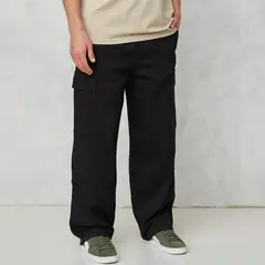 BEARCLIFF - Pantalón cargo Hombre Baggy de Algodón