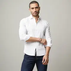 MOSSIMO - Camisa Hombre Manga larga Slim