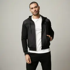 MOSSIMO - Chaqueta Hombre de Algodón