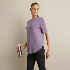 DIADORA - Camiseta deportiva Mujer Manga corta Yoga