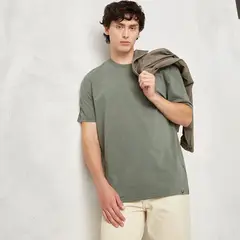 BEARCLIFF - Camiseta Hombre Manga corta de Algodón