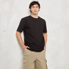 BEARCLIFF - Camiseta Hombre Manga corta de Algodón